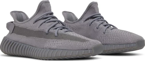 Adidas Yeezy Boost 350 V2 Steel Grey נעלי סניקרס אפורות עם סוליית Boost