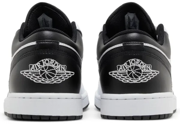 Air Jordan 1 Low White Black – נעלי סניקרס לבן ושחור