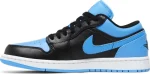 Air Jordan 1 Low University Blue – נעלי סניקרס כחול ושחור