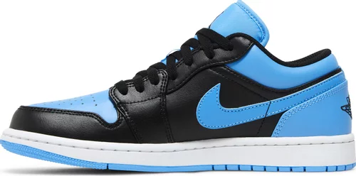 Air Jordan 1 Low University Blue – נעלי סניקרס כחול ושחור