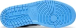 Air Jordan 1 Low University Blue – נעלי סניקרס כחול ושחור