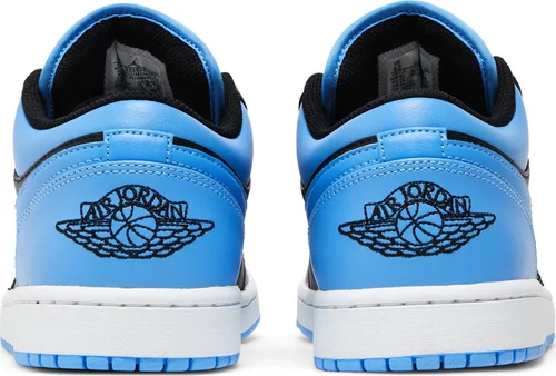 Air Jordan 1 Low University Blue – נעלי סניקרס כחול ושחור