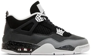 Nike Air Jordan 4 Retro 'Fear' 2024 נעלי סניקרס לגברים