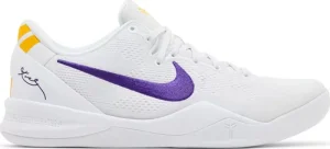 נעלי Nike Kobe 8 Protro 'Lakers Home' – עיצוב אייקוני בהשראת הלייקרס