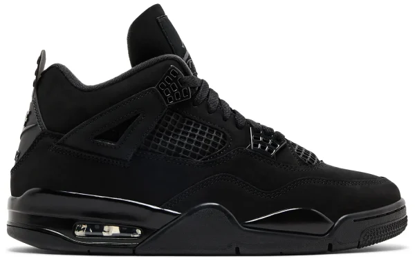 Nike Air Jordan 4 Retro 'Black Cat' 2025 נעלי סניקרס