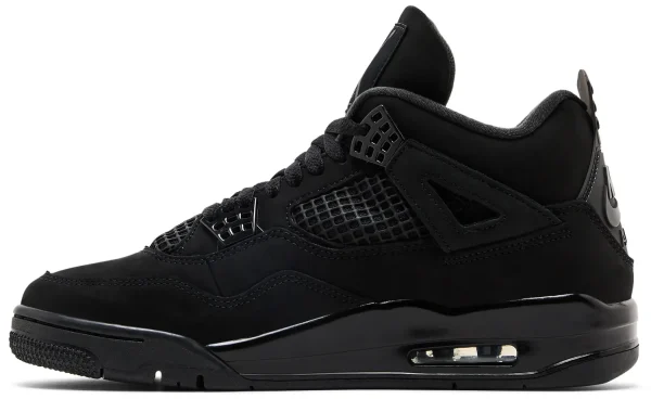Nike Air Jordan 4 Retro 'Black Cat' 2025 נעלי סניקרס
