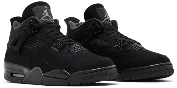 Nike Air Jordan 4 Retro 'Black Cat' 2025 נעלי סניקרס