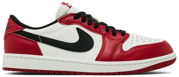 Air Jordan 1 Retro Low OG Chicago  – נעלי סניקרס אדום, לבן ושחור