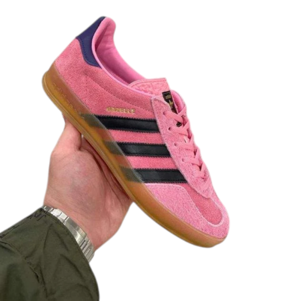 נעלי Adidas Gazelle Indoor Bliss Pink Purple – סניקרס זמש בעיצוב קלאסי