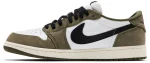 Air Jordan 1 Retro Low OG Medium Olive – נעלי סניקרס ירוק זית