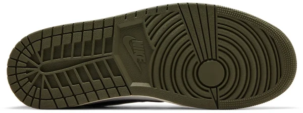 Air Jordan 1 Retro Low OG Medium Olive – נעלי סניקרס ירוק זית