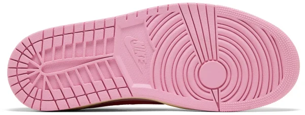 Travis Scott x Air Jordan 1 Retro Low OG Sail Tropical Pink – נעלי סניקרס ורוד ושמנת