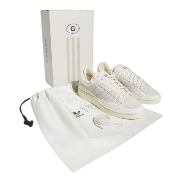 Adidas Campus Bad Bunny Cloud White נעלי סניקרס ייחודיות