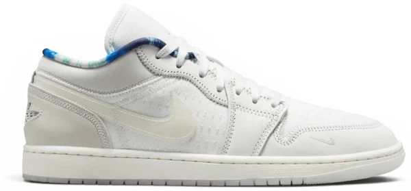 Air Jordan 1 Low SE Summit White Sail – נעלי סניקרס בלבן ושמנת
