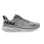 HOKA Clifton 9 Gray – נעלי ריצה והליכה עם נוחות מקסימלית
