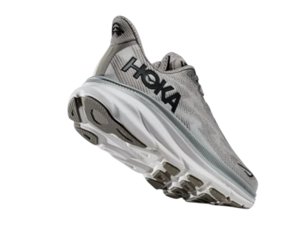 HOKA Clifton 9 Gray – נעלי ריצה והליכה עם נוחות מקסימלית