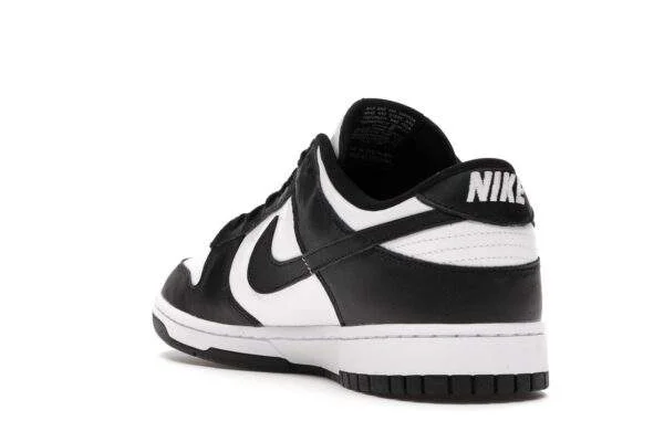 Nike Dunk Low Retro White Black – נעלי סניקרס נמוכות בצבע לבן ושחור