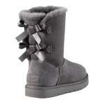 UGG מגפי Baily Bow 2 בצבע אפור לנשים – נוחות, חמימות ועיצוב קלאסי