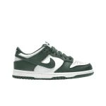 Nike Dunk Low Spartan Green – נעלי סניקרס נמוכות בצבע לבן וירוק בקבוק