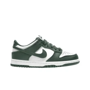 Nike Dunk Low Spartan Green – נעלי סניקרס נמוכות בצבע לבן וירוק בקבוק