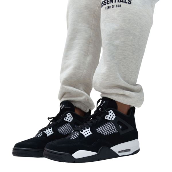 Nike Air Jordan 4 Retro 'White Thunder' נעלי סניקרס לגברים