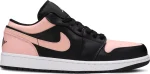 Air Jordan 1 Low Crimson Tint – נעלי סניקרס שחור וורוד