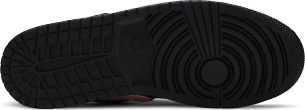 Air Jordan 1 Low Crimson Tint – נעלי סניקרס שחור וורוד