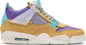 Nike x Union LA Air Jordan 4 Retro 'Desert Moss' נעלי סניקרס לגברים