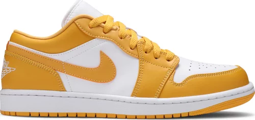 Air Jordan 1 Low Pollen – נעלי סניקרס צהוב ולבן