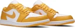 Air Jordan 1 Low Pollen – נעלי סניקרס צהוב ולבן