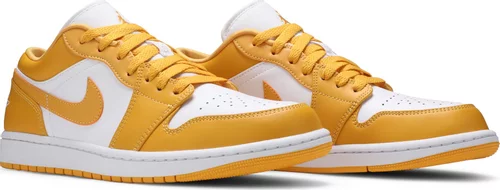 Air Jordan 1 Low Pollen – נעלי סניקרס צהוב ולבן