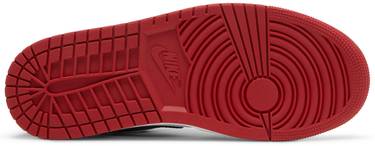 Air Jordan 1 Low Bred Toe – נעלי סניקרס שחור, אדום ולבן