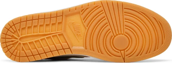 Air Jordan 1 Low SE Ceramic – נעלי סניקרס קרם, כתום וירוק זית