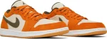 Air Jordan 1 Low SE Ceramic – נעלי סניקרס קרם, כתום וירוק זית