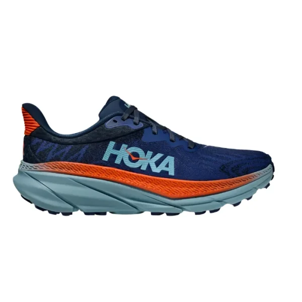 HOKA Challenger 7 Blue – נעלי ריצה והליכה עם נוחות וביצועים מתקדמים