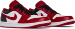 Air Jordan 1 Low Reverse Black Toe – נעלי סניקרס לבן, אדום ושחור