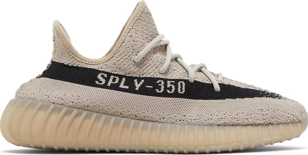 Adidas Yeezy Boost 350 V2 Slate נעלי סניקרס בז' עם סוליית Boost