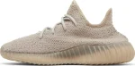 Adidas Yeezy Boost 350 V2 Slate נעלי סניקרס בז' עם סוליית Boost