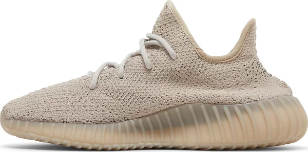Adidas Yeezy Boost 350 V2 Slate נעלי סניקרס בז' עם סוליית Boost