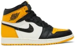 נעלי סניקרס Nike Air Jordan 1 Retro High OG לגברים – Yellow Toe (Taxi)
