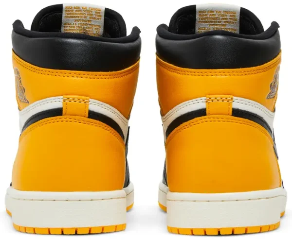 נעלי סניקרס Nike Air Jordan 1 Retro High OG לגברים – Yellow Toe (Taxi)