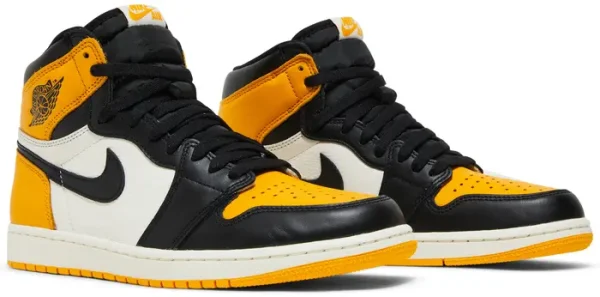 נעלי סניקרס Nike Air Jordan 1 Retro High OG לגברים – Yellow Toe (Taxi)