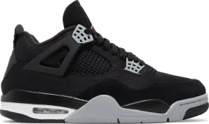 Nike Air Jordan 4 Retro SE 'Black Canvas' נעלי סניקרס לגברים