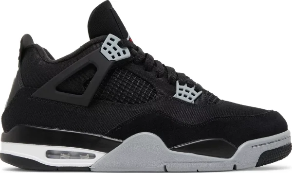 Nike Air Jordan 4 Retro SE 'Black Canvas' נעלי סניקרס לגברים