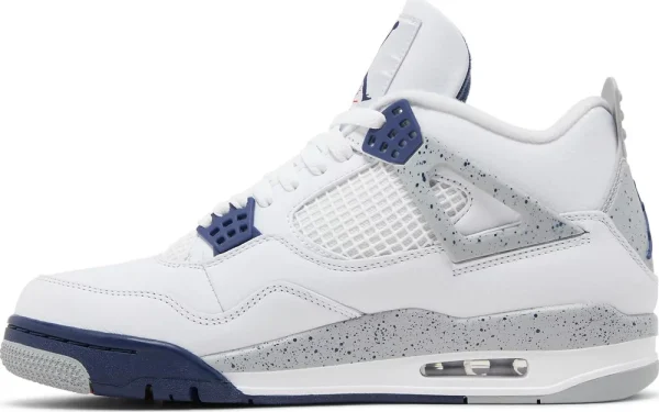 Nike Air Jordan 4 Retro 'Midnight Navy' נעלי סניקרס לגברים