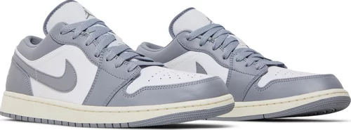 Air Jordan 1 Low Vintage Grey – נעלי סניקרס לבן ואפור