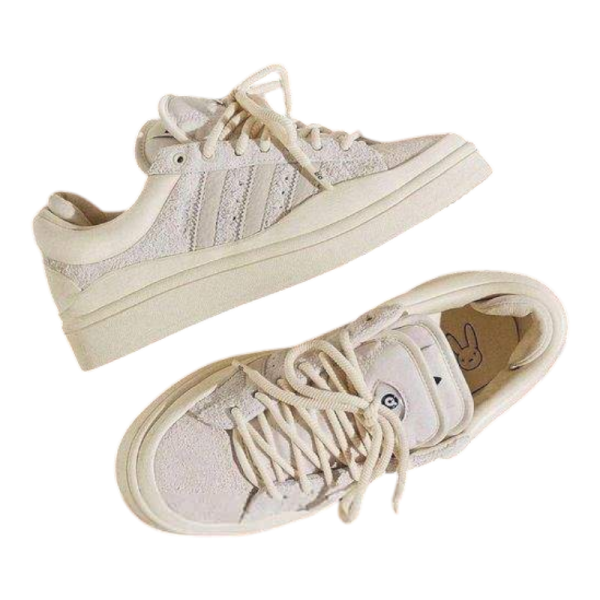 Adidas Campus Bad Bunny Cloud White נעלי סניקרס ייחודיות