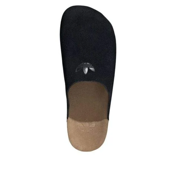 Adidas Adimule Slides Black Gum – כפכפי אדידס בצבע שחור עם סוליית גאם