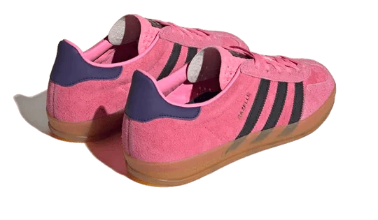 נעלי Adidas Gazelle Indoor Bliss Pink Purple – סניקרס זמש בעיצוב קלאסי