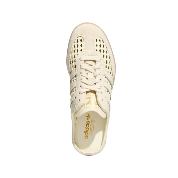 Adidas Samba OG Mule Cream White – נעלי מול בצבע שמנת ולבן